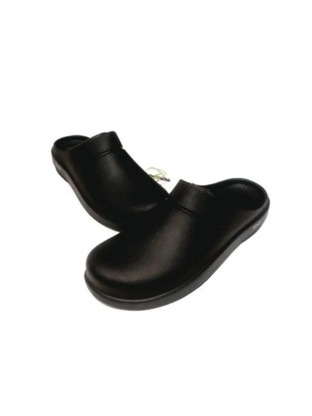 OOFOS Oocloog Recovery Clog Mens 9 Womens 11 Black Slip On Comfort Sandals